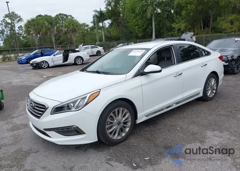 2015 Hyundai Sonata Limited из США, поврежденный, VIN 5NPE34AF7FH205317